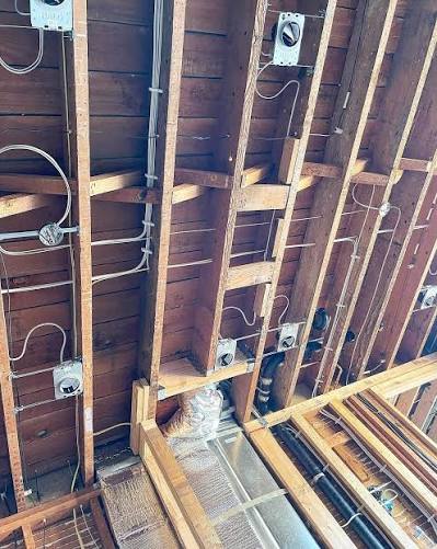 New construction electrical work by KRW Electric