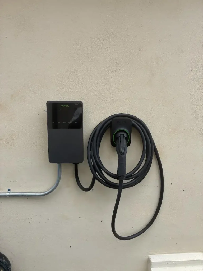 EV charger installation by KRW Electric