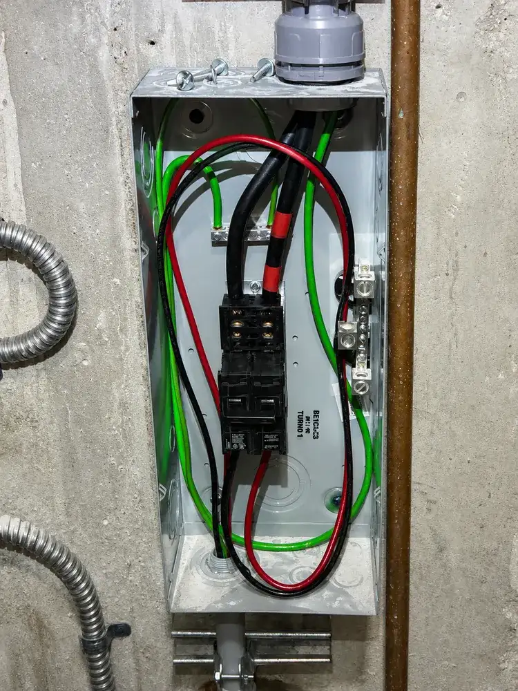 Commercial electrical work by KRW Electric