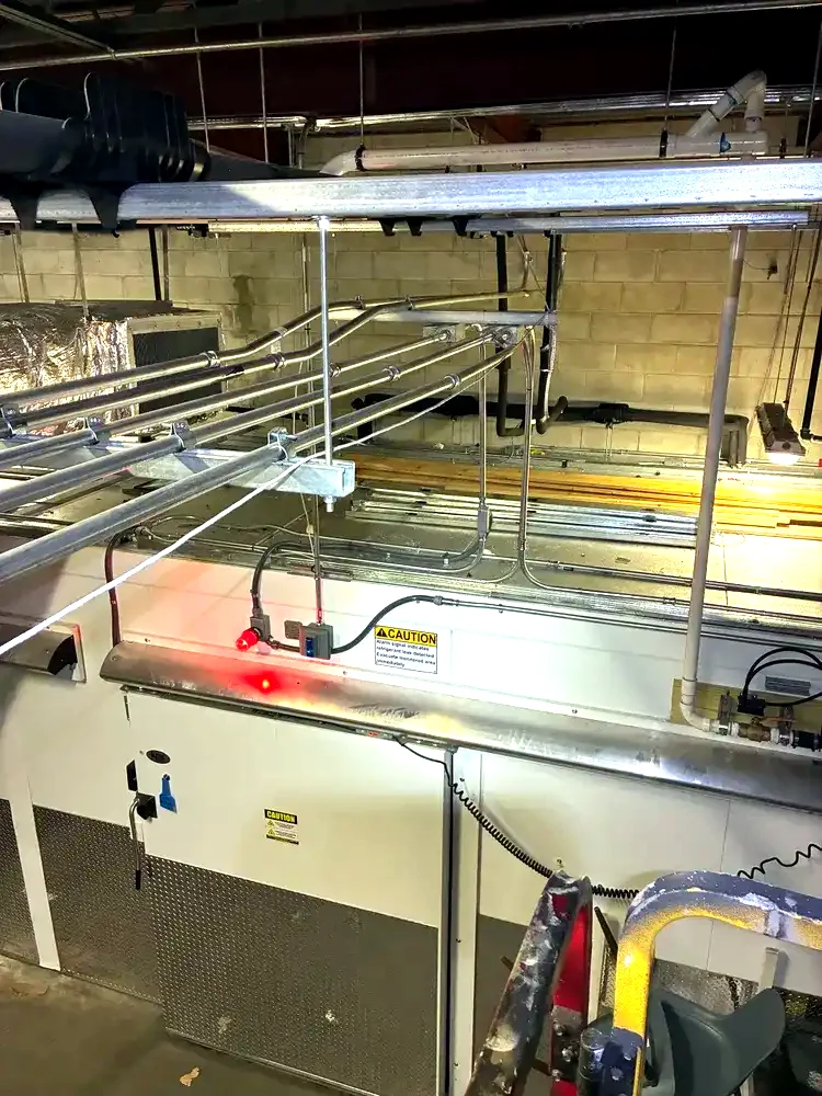 Conduit runs supported and squared - KRW Electric, South Florida